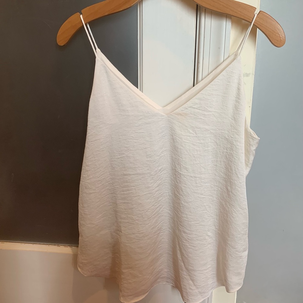 White Express Tank Top